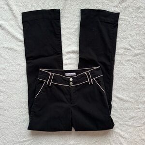 vintage point zero nicole benisti stretchy black pants